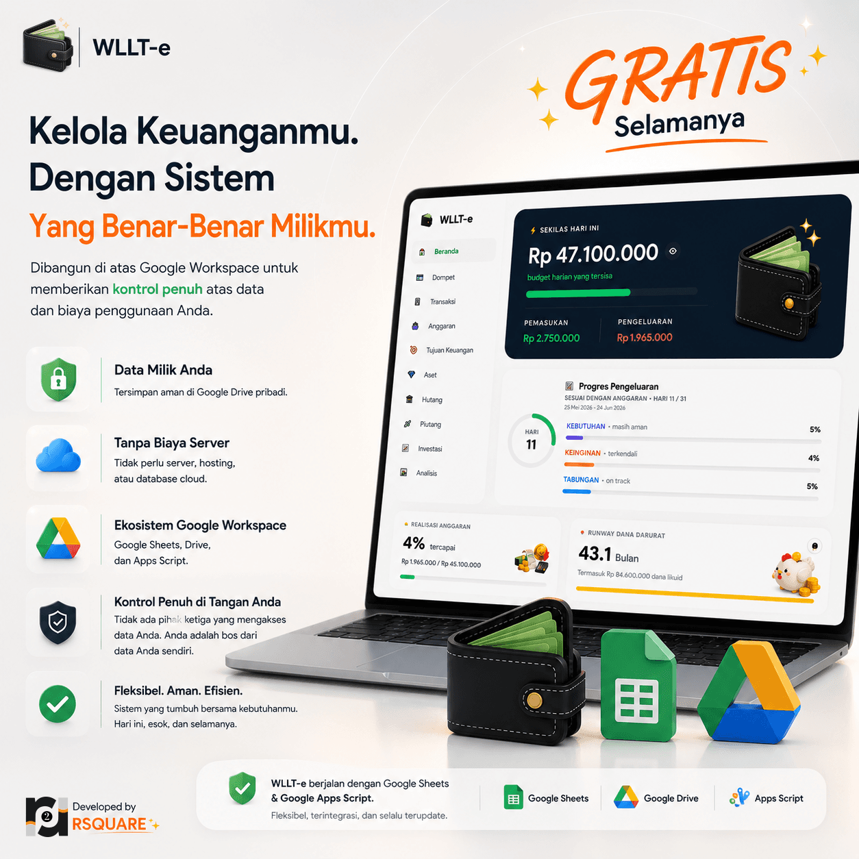 WLLT-e Smart Financial Dashboard