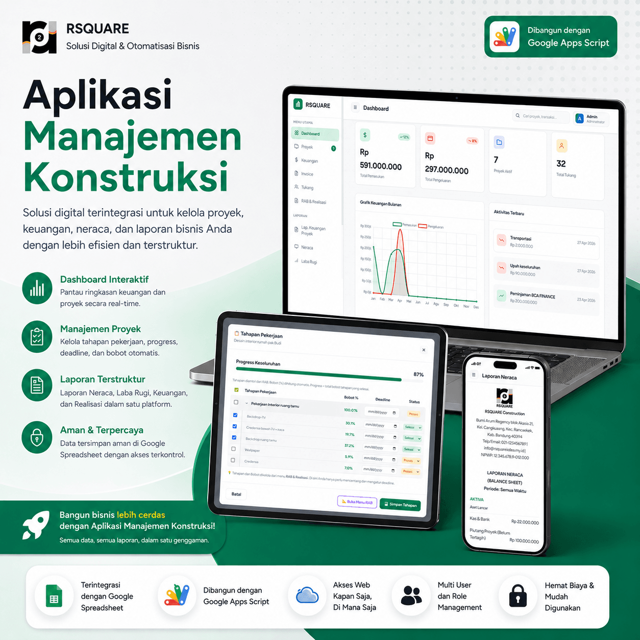 Sistem Manajemen Konstruksi - Preview 1